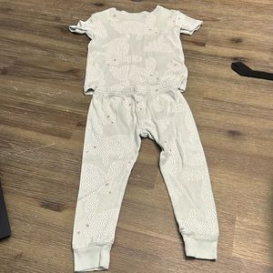 24 month unisex bunny pajamas
